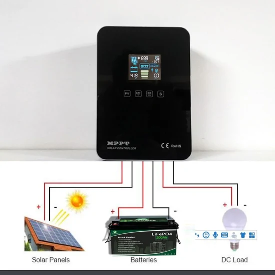 LiFePO4-Batterie-Solarbeleuchtungsregler 150 V 30 A 40 A MPPT-Solarladeregler