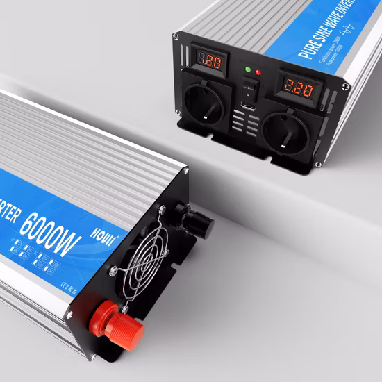 Safesav 2000 W 12 V/24 V/48 V DC zu AC 110 V/220 V/230 V reiner Sinuswellen-Solar-Wechselrichter